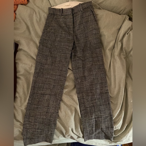H&M plaid work trousers - Picture 2 of 4